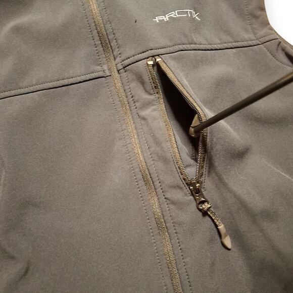 Arctix Black Softshell Performance Vest M – Techwear Layer w/ Zip Pockets - Picture 5 of 9